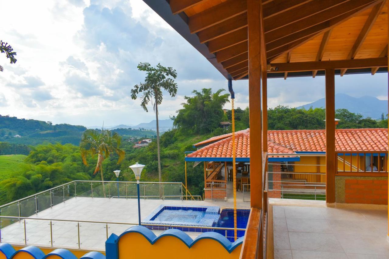 Ecohotel Guaduales Pereira Exteriör bild
