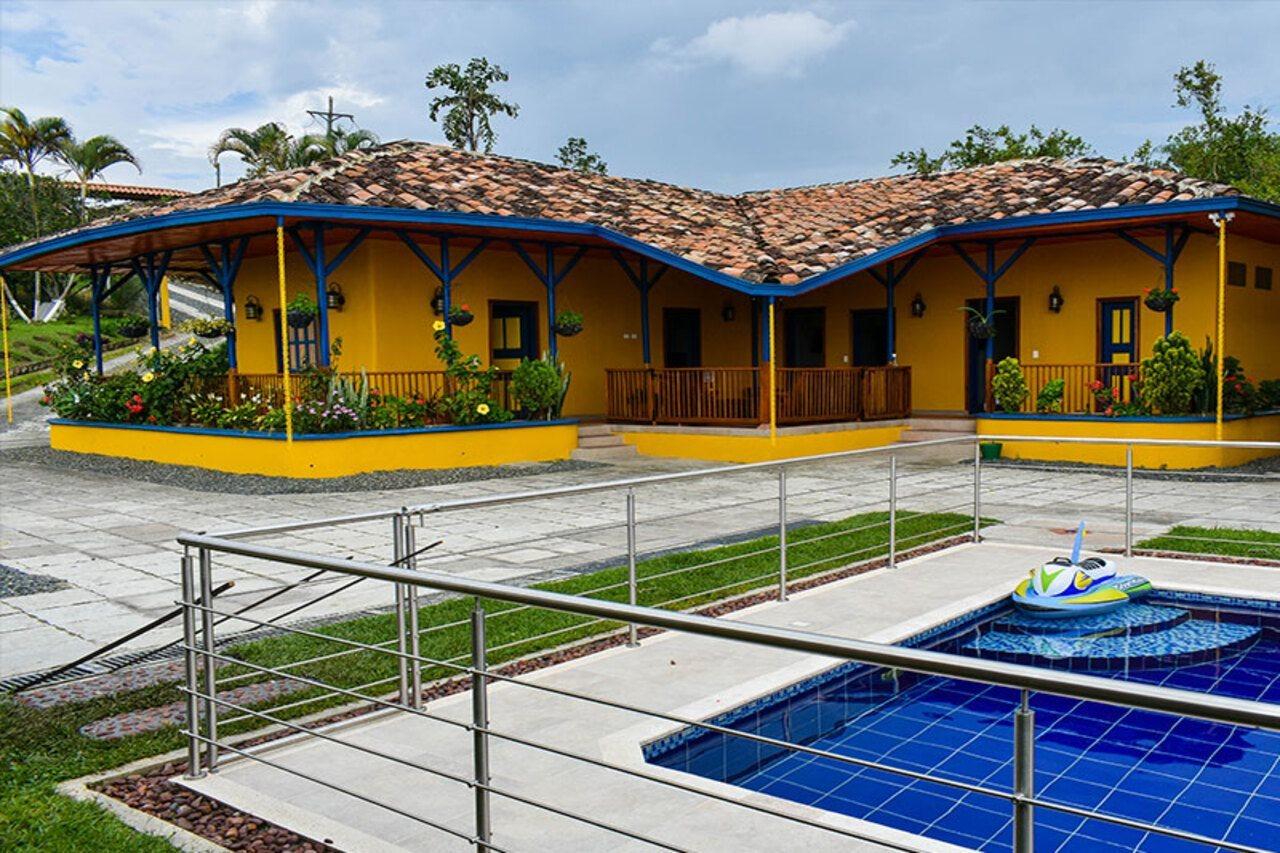 Ecohotel Guaduales Pereira Exteriör bild