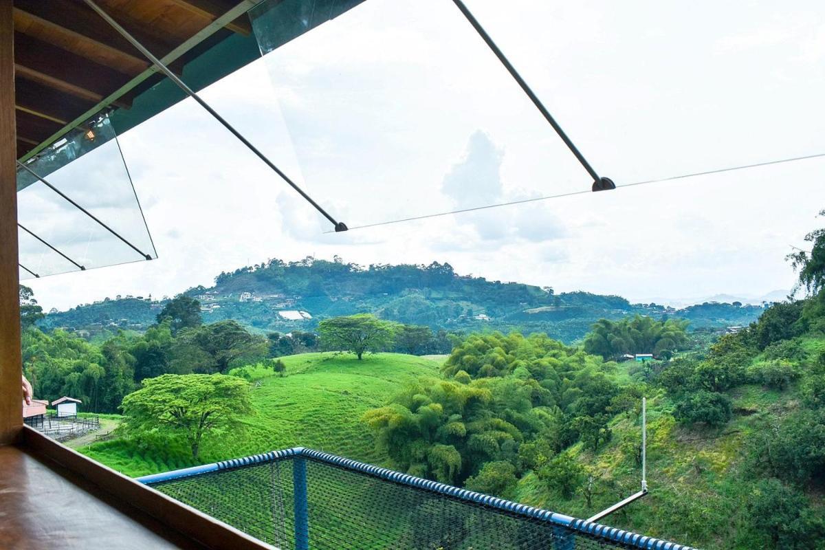 Ecohotel Guaduales Pereira Exteriör bild