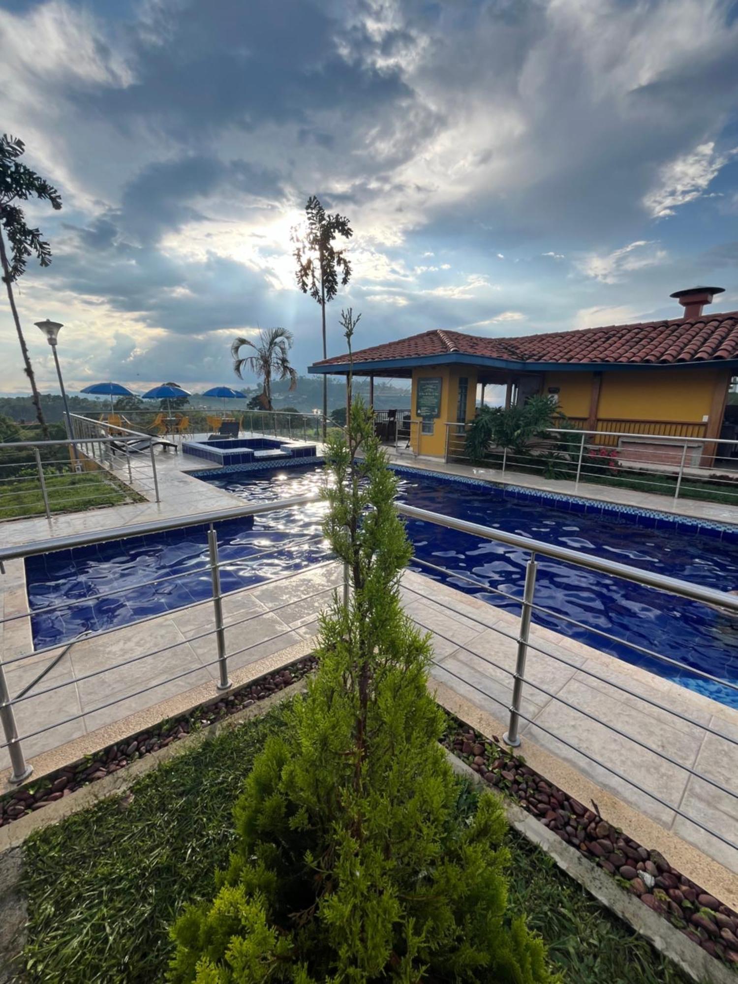 Ecohotel Guaduales Pereira Exteriör bild